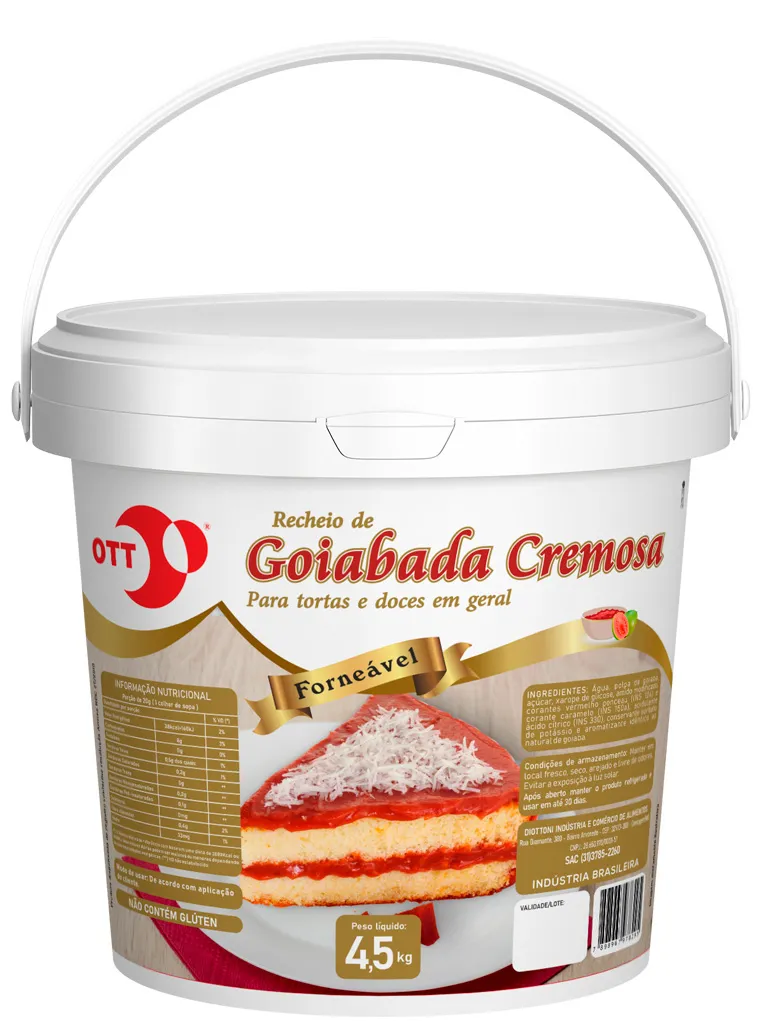Recheio de goiaba ott